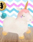 NICEkids Jumper gonflabil pentru copii cu pompa inclusa design dinamic Cute Unicorn
