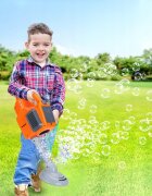 NICEkids Masina de tuns iarba cu baloane de sapun si lumini