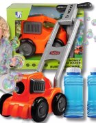 NICEkids Masina de tuns iarba cu baloane de sapun si rezerve Orange