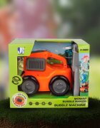NICEkids Masina de tuns iarba cu baloane de sapun si rezerve Orange