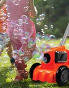 NICEkids Masina de tuns iarba cu baloane de sapun si rezerve Orange