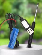 NICEkids Pusca automata de apa 2 in 1 cu acumulator si LED