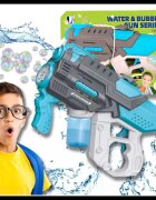 NICEkids Pusca automata de apa 2 in 1 Water Bubble Blue