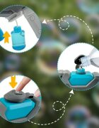 NICEkids Pusca automata de apa 2 in 1 Water Bubble Blue