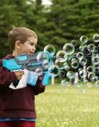 NICEkids Pusca automata de apa 2 in 1 Water Bubble Blue
