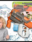 NICEkids Pusca automata de apa 2 in 1 Water Bubble Orange