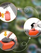 NICEkids Pusca automata de apa 2 in 1 Water Bubble Orange
