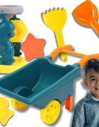 NICEkids Set 6 jucarii de nisip Sandbox Yellow