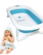NICEkids Set Cadita pliabila cu Hamac inclus Blue
