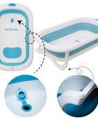 NICEkids Set Cadita pliabila cu Hamac inclus Blue