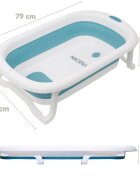 NICEkids Set Cadita pliabila cu Hamac inclus Blue