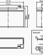Nichiduta Acumulator vehicule copii 6V 12Ah