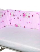 Nichiduta Aparatori laterale pentru pat Kitty Pink