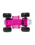Nichiduta Atv electric pentru copii Ready Go PinkWhite 35W Acumulator 6V 4.5Ah Pornire la butonSezut ergonomic Suport picioare
