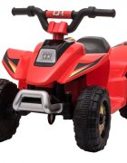 Nichiduta Atv electric pentru copii Speed 1 Red 25 W Acumulator 6V 4.5Ah Roti rezistente Pornire la buton Suport picioare lat Mers inainteinapoi Viteza 3-5kmh