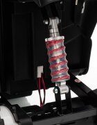 Nichiduta Atv electric pentru copii SuperMax Red cu echipare premiumacumulator 24Vmotor 2x65wacceleratie pe ghidon benzi luminoase integrate pe caroserie usbbluetooth incarcator inclus
