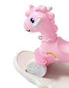 Nichiduta Balansoar 3 in 1 cu maner parental Unicorn Pink