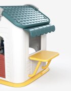 Nichiduta Casuta pentru copii cu leagan si tobogan Toy House