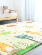 Nichiduta Covoras din spuma XPE pliabil cu doua fete 200x180 cm AvionBus