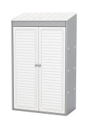 Nichiduta Dulap casuta Tool House Gri dimensiune 85 x 46 x 142 cm