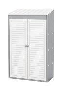 Nichiduta Dulap casuta Tool House Gri dimensiune 85 x 46 x 142 cm
