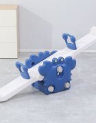 Nichiduta Garden Balansoar pentru copii blue Crab forma ergonomica margini rotunjite dimensiune 130 x 32 x 38 cm