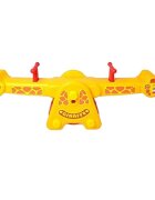 Nichiduta Garden Balansoar pentru copii Giraffe cu doua locuri si manere de sustinere reglabil pe inaltime greutate maxima admisa 100 kg dimensiune 116 x 33 x 39 cm