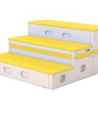 Nichiduta Garden Bancuta modulara multifunctionala Step Stool Yellow 123 x 122 x 62 cm