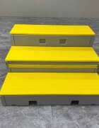 Nichiduta Garden Bancuta modulara multifunctionala Step Stool Yellow 123 x 122 x 62 cm