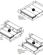 Nichiduta Garden Bancuta modulara multifunctionala Step Stool Yellow 123 x 122 x 62 cm