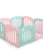 Nichiduta Garden Gardulet loc de joaca Ice Cream PinkBlue modular cu margini rotunjite 152x152x65 cm