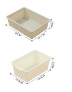 Nichiduta Garden Organizator pentru copii Space White cu rafturi deschise pe 3 nivele echipat cu 5 cutii mici si 2 cutii mari margini rotunjite dimensiune 67 x 33 x 66 cm