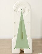 Nichiduta Garden Organizator pentru copii Space White cu rafturi deschise pe 4 nivele echipat cu 8 cutii mici si 6 cutii mari margini rotunjite dimensiune 105 x 33 x 85 cm