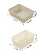 Nichiduta Garden Organizator pentru copii White Bear cu rafturi deschise pe 4 nivele include 8 cutii mici si 6 cutii mari dimensiune 105 x 33 x 85cm