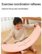 Nichiduta Garden Placa de echilibru pentru copii Light Blue design ergonomic margini rotunjite pad-uri non-slip dimensiune 80 x 30 cm