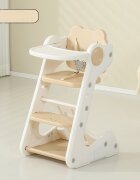 Nichiduta Garden Scaun de masa pentru copii Brown Bear utilizare multipla cu tavita reglabila si detasabila spatiu de depozitare dimesniune 87 x 45 x 56 cm