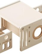Nichiduta Garden Set mobilier pentru copii BrownWhite sistem modular compus din birou si 2 scaunele multifunctional ergonomic