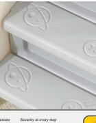 Nichiduta Garden Spatiu de joaca pentru copii Nickron 6 bluewhite cu tobogan leagan cu spatar zona de tunel platforma superioara panou cu cos de baschet dimensiune 248 x 152 x 110 cm