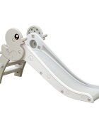Nichiduta Garden Tobogan Duck White interiorexterior cu margini rotunjite Protectii laterale Lungime panta alunecare 115 cm Varsta 1 an+