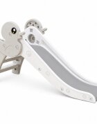 Nichiduta Garden Tobogan Duck White interiorexterior cu margini rotunjite Protectii laterale Lungime panta alunecare 115 cm Varsta 1 an+