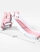 Nichiduta Garden Tobogan Ursulet Roz interiorexterior cu margini rotunjite trepte late protectii laterale inalte greutate maxim admisa 20 kg