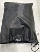 Nichiduta Husa impermeabila pentru masinuta electrica Waterproof L 138x89x55 cm Black cu benzi reflectorizanteprotectii oglinzi retrovizoarehusa cu snur inclusaprotejeaza de praf soare si ploaie
