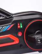 Nichiduta Kart electric pentru copii Go kart Sport Red structura metalica motor 45W acumulator 12V 7Ah cu roti din spuma EVA pornire la buton slow start scaun reglabil in 4 pozitii dimensiune 100 x 58 x 58.5cm