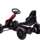 Nichiduta Kart electric pentru copii Go kart Sport Red structura metalica motor 45W acumulator 12V 7Ah cu roti din spuma EVA pornire la buton slow start scaun reglabil in 4 pozitii dimensiune 100 x 58 x 58.5cm