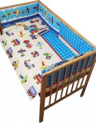 Nichiduta Lenjerie patut 120x60 cm cu 5 piese Travel