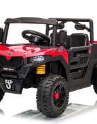 Nichiduta Masinuta electrica copii Heavy Duty Red cu remorca rabatabila electrictelecomanda 2.4G2 motoarex35wacumulator 12V4.5Ah usi cu deschiderelumini led 2viteze