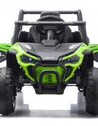 Nichiduta Masinuta electrica de teren pentru copii Off Road UTV Talon i-4WD Green cu telecomandaacumulator 12V2 motoarescaun din pielepornire la buton2 vitezeslow startsuspensiiusbmp3bluetooth