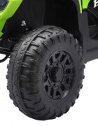 Nichiduta Masinuta electrica de teren pentru copii Off Road UTV Talon i-4WD Green cu telecomandaacumulator 12V2 motoarescaun din pielepornire la buton2 vitezeslow startsuspensiiusbmp3bluetooth