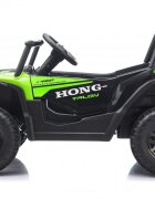 Nichiduta Masinuta electrica de teren pentru copii Off Road UTV Talon i-4WD Green cu telecomandaacumulator 12V2 motoarescaun din pielepornire la buton2 vitezeslow startsuspensiiusbmp3bluetooth