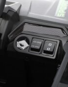 Nichiduta Masinuta electrica de teren pentru copii Off Road UTV Talon i-4WD Green cu telecomandaacumulator 12V2 motoarescaun din pielepornire la buton2 vitezeslow startsuspensiiusbmp3bluetooth